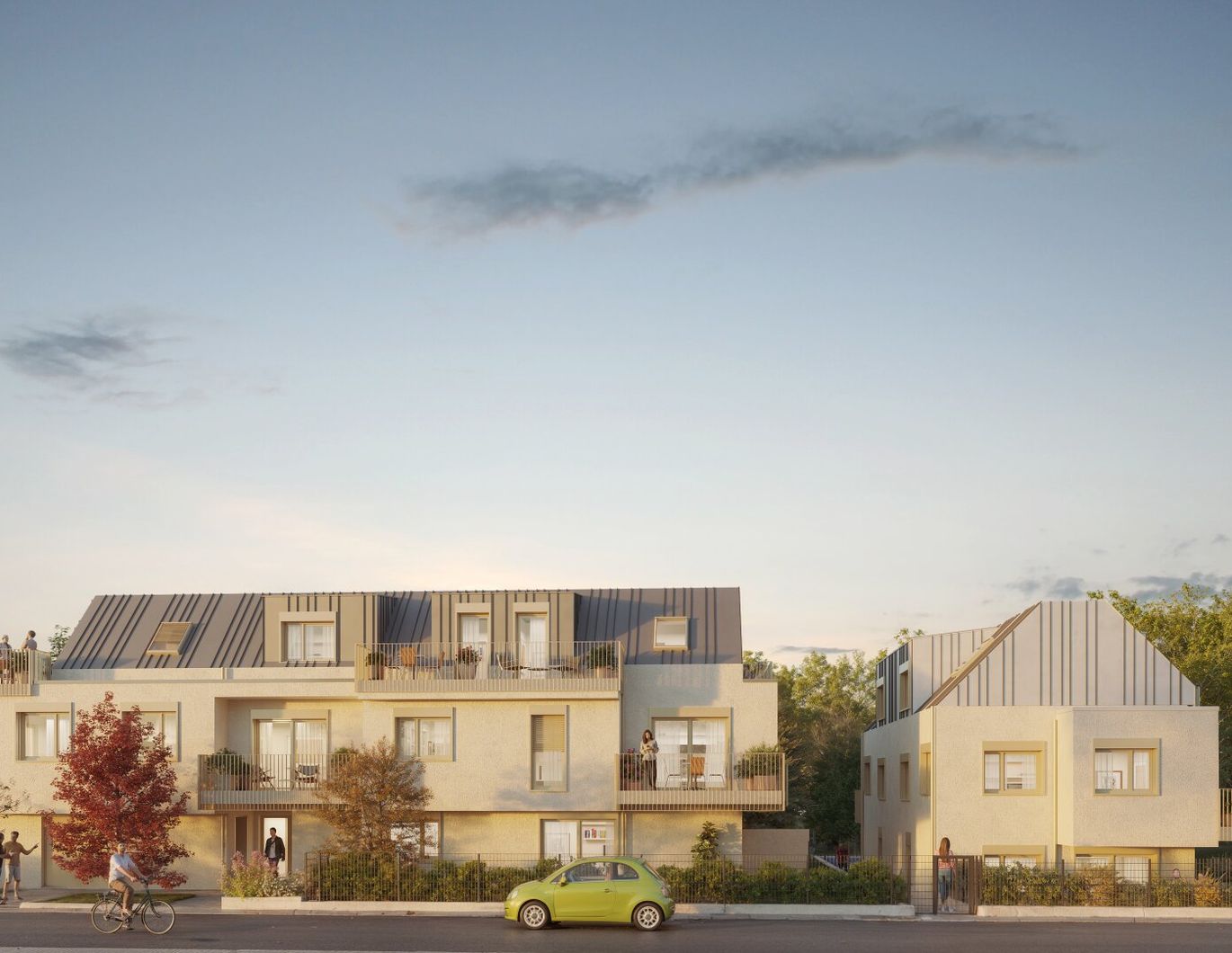 Provisionsfrei! WOW! Platz für Familie, Sonne und Lieblingsmomente! Early Bird nutzen! 4 Zimmer + Große Terrasse + Hochwertige Ausstattung + Ideale Infrastruktur + Garage + Ein neues Lebebsgefühl!