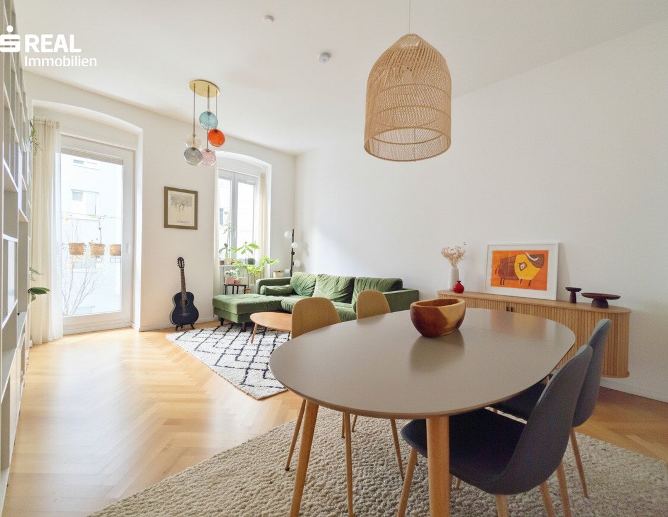 Moderne 2-Zimmer Wohnung im revitalisierten Altbau