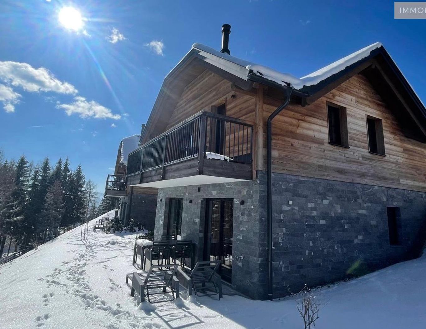 Hochwertige Chalets im exklusiven Bergchalet-Dorf Hochrindl - Top Qualität - Panoramablick! Sofort beziehbar! Ski-Lift Nähe! Provisionsfrei!