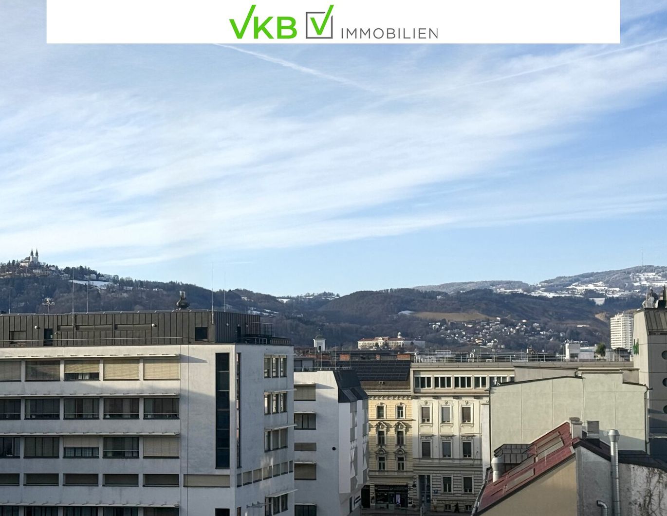 Wohnung mit Blick auf den Pöstlingberg