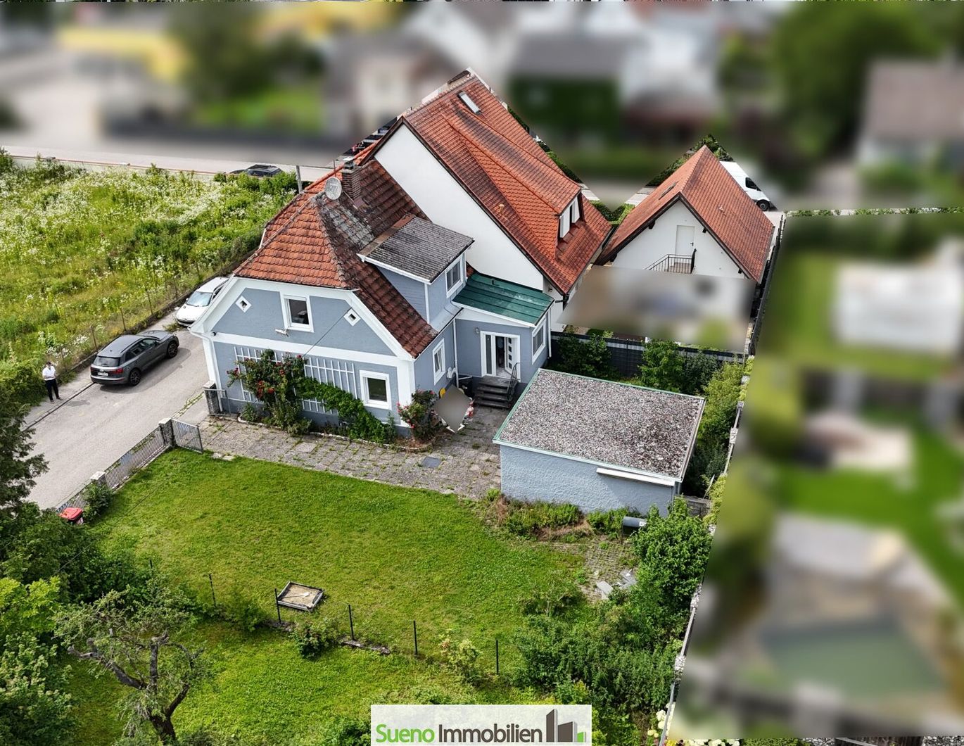 Wohnhaus/DHH Nähe Krankenhaus mit schönem Garten