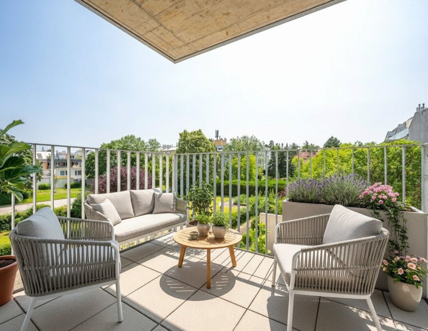 ERSTBEZUG | Sonnige 3-Zimmer-Wohnung mit Balkon