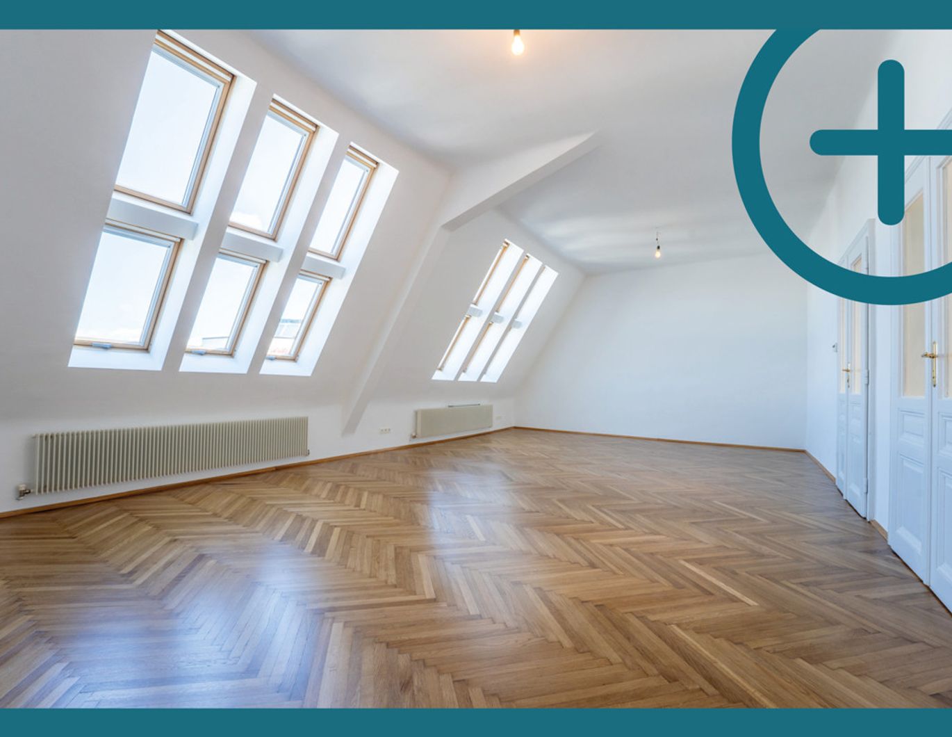 Penthouse-Etage mit XXL Terrasse