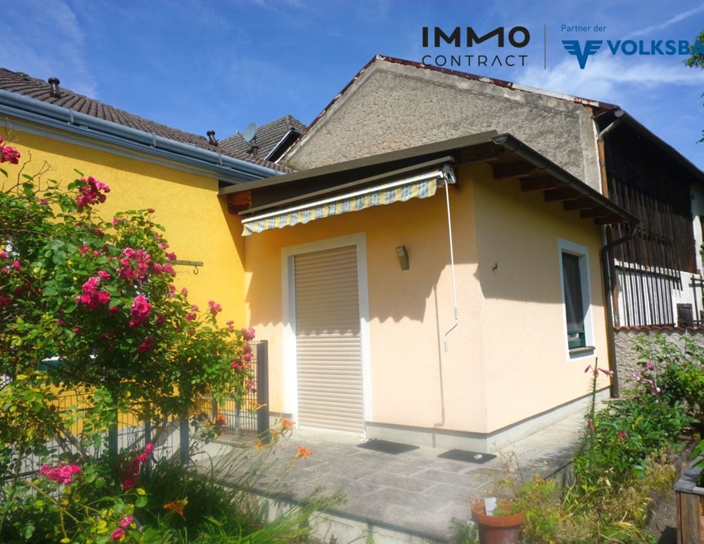 Erdgeschoß - Wohnung - 2 Terrassen - im Zentrum von Purgstall