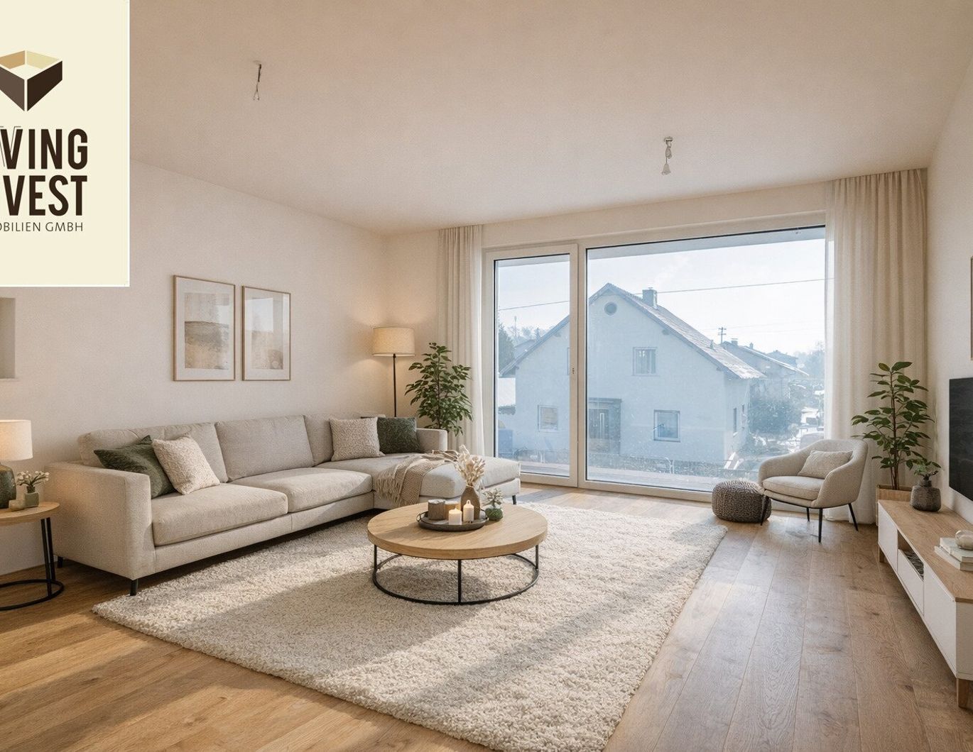 Landliebe in Fischlham | Exklusive 4-Zimmer-Familienwohnung mit 23 m² Balkon & Tageslichtbad - Haus 2 TOP 8