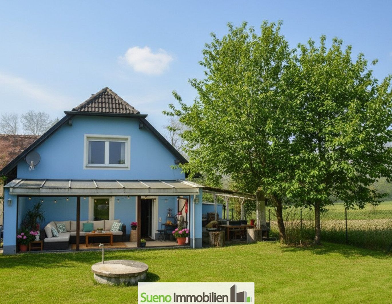 Toplage - Privatparadies im Grünen - Wohnhaus mit Garten in Kirchberg-Thening