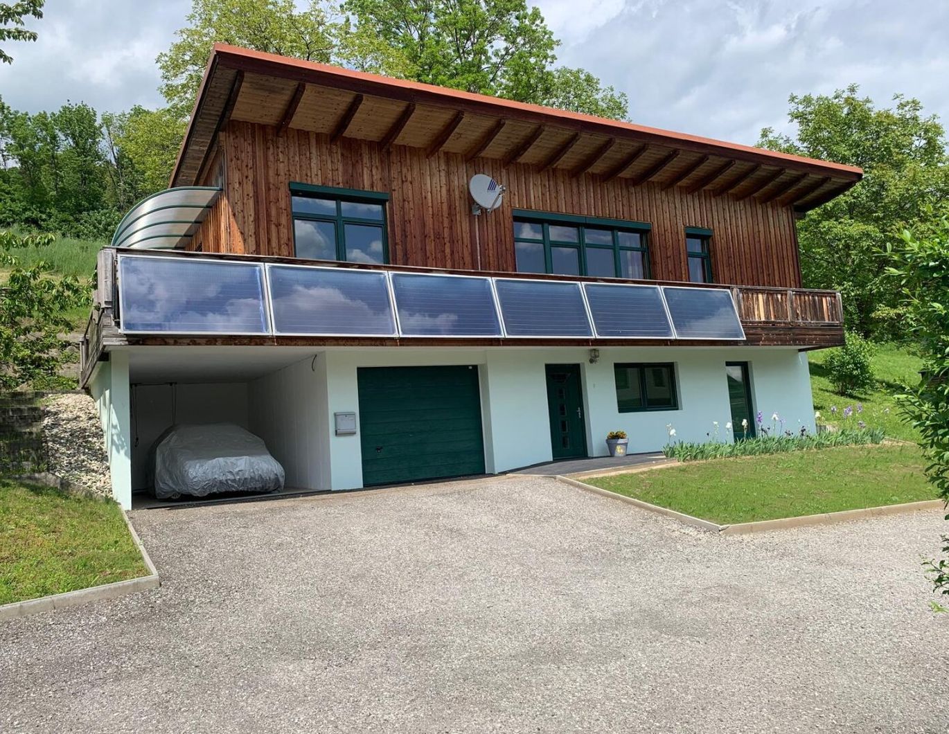 Wohnen - Gesundheit - Arbeiten - Leben im Thoma Holz 100 Haus mit Hanfdämmung und Lehmputz