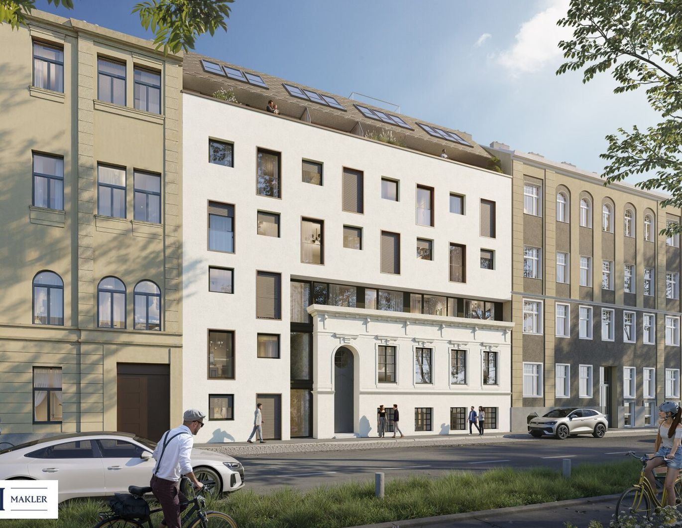 Die Symbiose: Neubauwohnung mit durchdachten Grundriss - perfekt für Anleger!