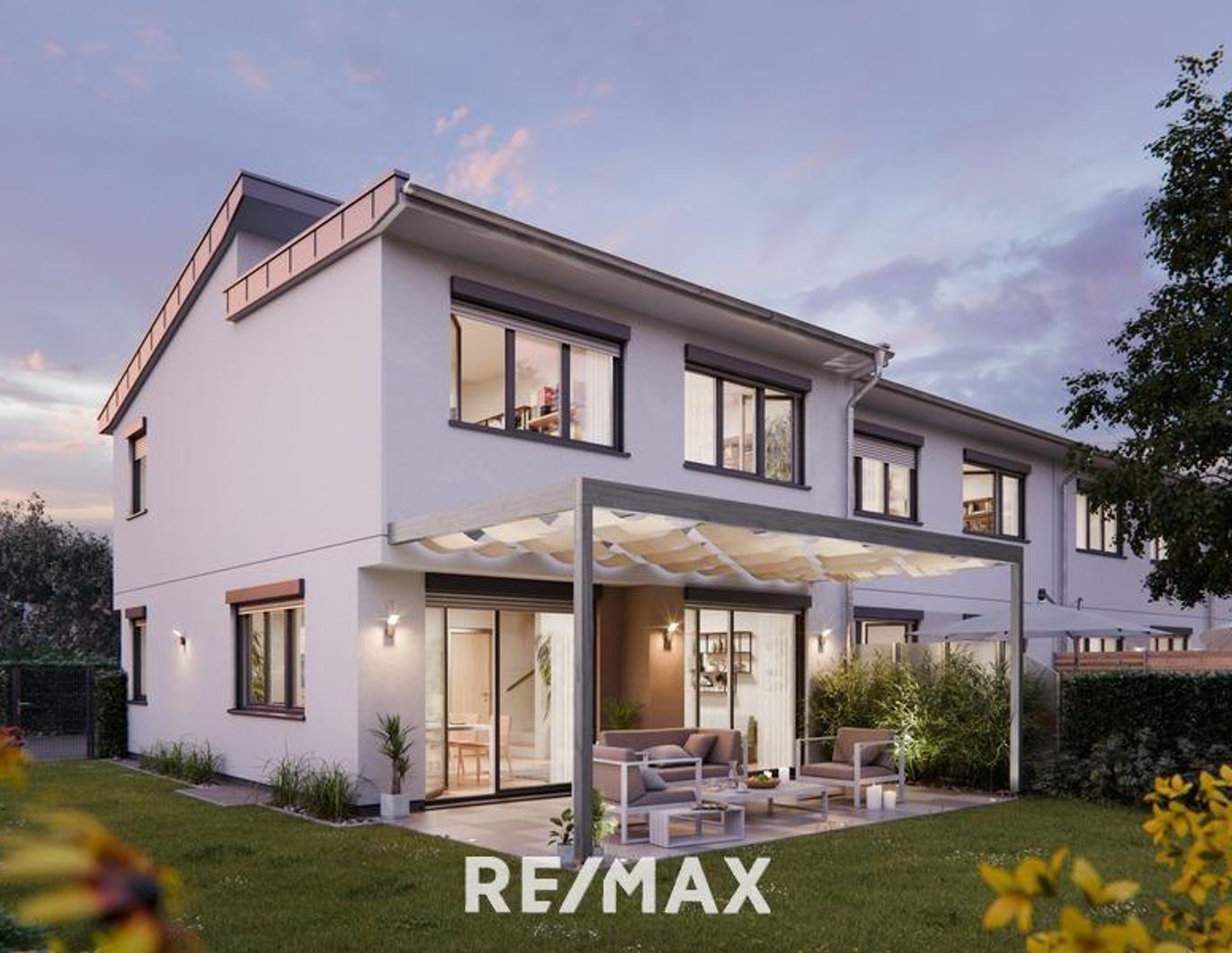 Hochwertiges Eckreihenhaus in Essling - Erstbezug