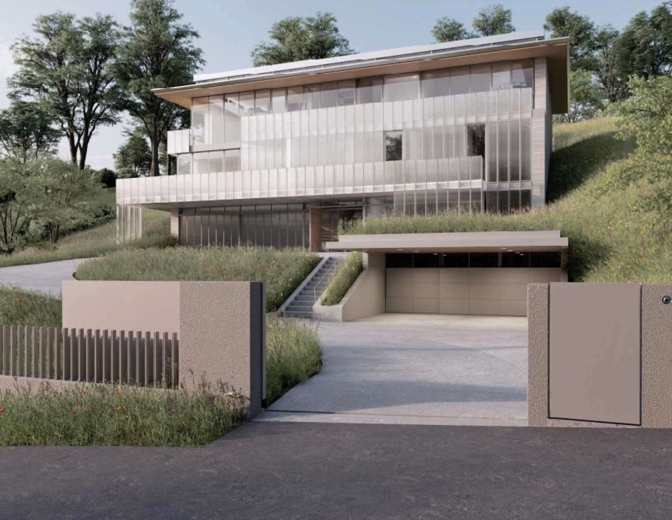 Einzigartige Architektenvilla im Einklang mit der Natur - Wohnen auf höchster Ebene mit Panoramablick