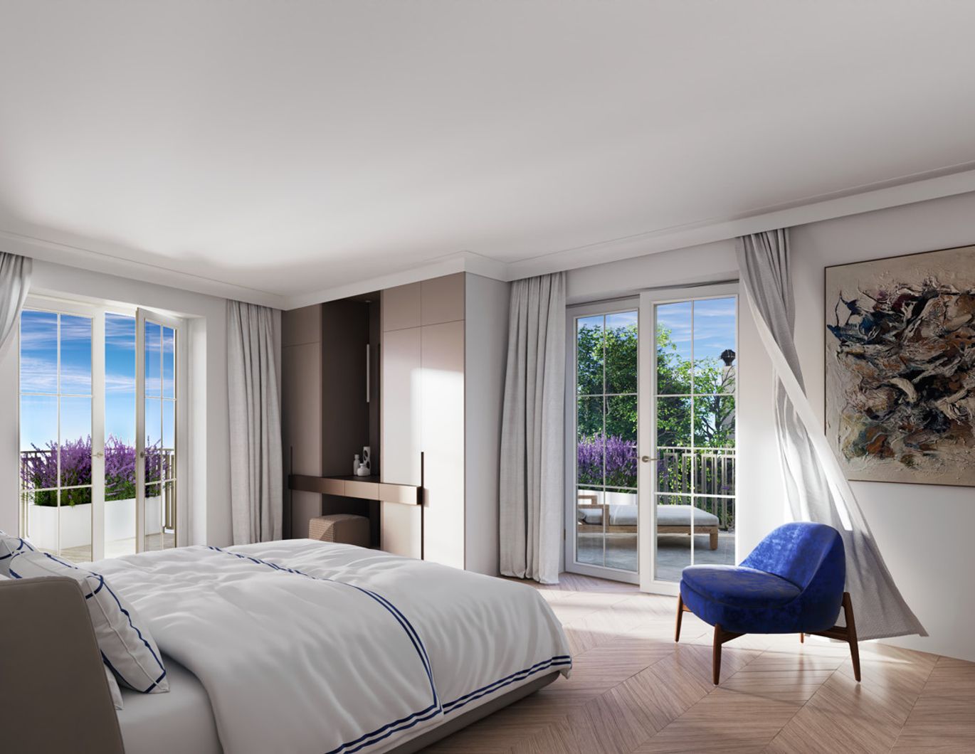 Grand Living: Stilvolle 3-Zimmer-Residenz mit Pool und Noblesse: Palais & Villa