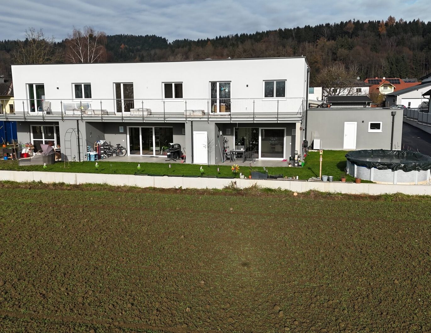 Förderfähig: belagsfertiges Mittelreihenhaus