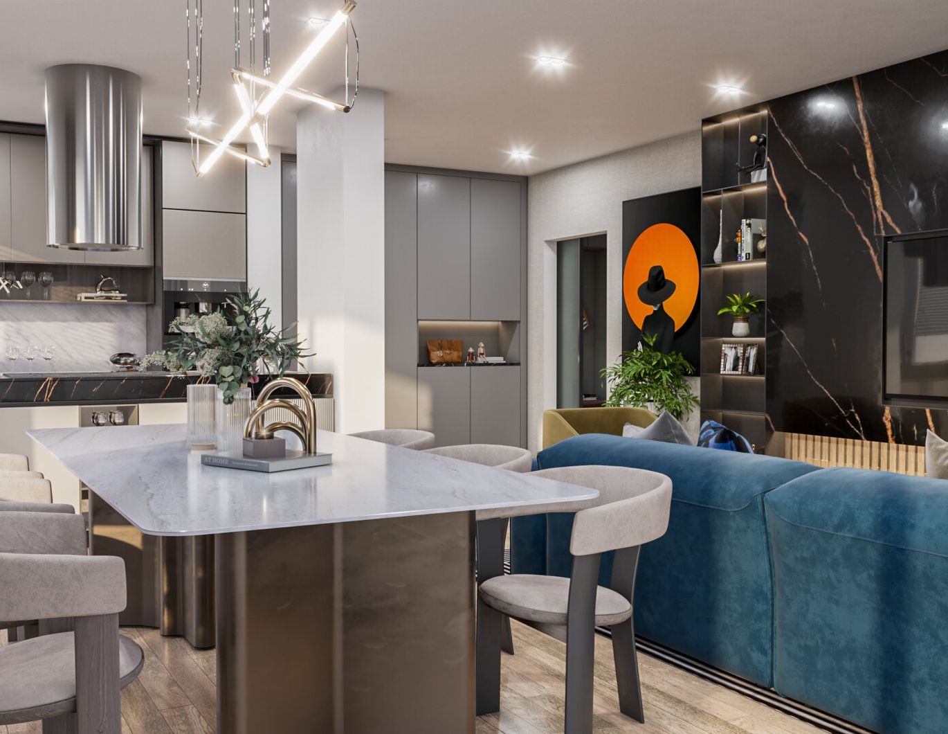 Luxuriös wohnen über den Dächern von Steyr - 4-Zimmer-Penthouse im Erstbezug - PROVISIONSFREI