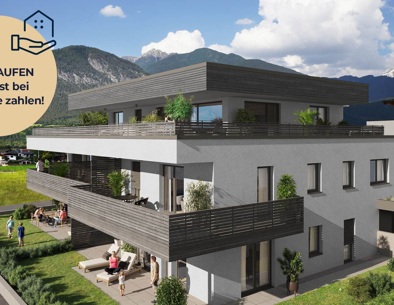 4-Zimmer-Gartenwohnung 