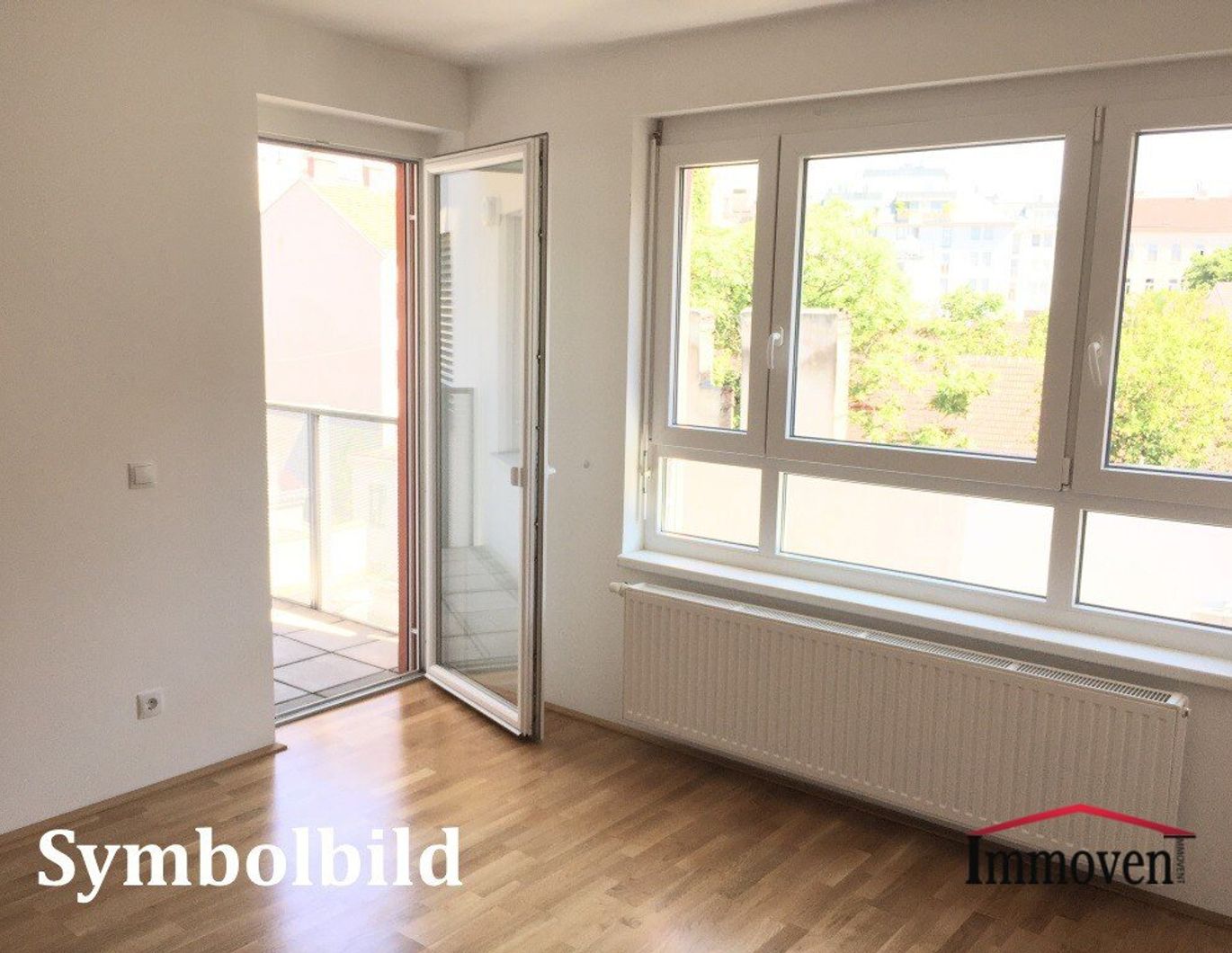 RUHE- UND STADTLAGE! Moderne, hofseitig gelegene Neubauwohnung