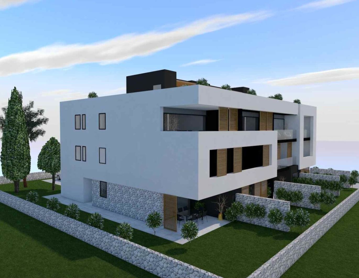 ZATON - Hochwertige Maisonette über 3 Ebenen (S7) mit privater Dachterrasse - Meernähe inklusive