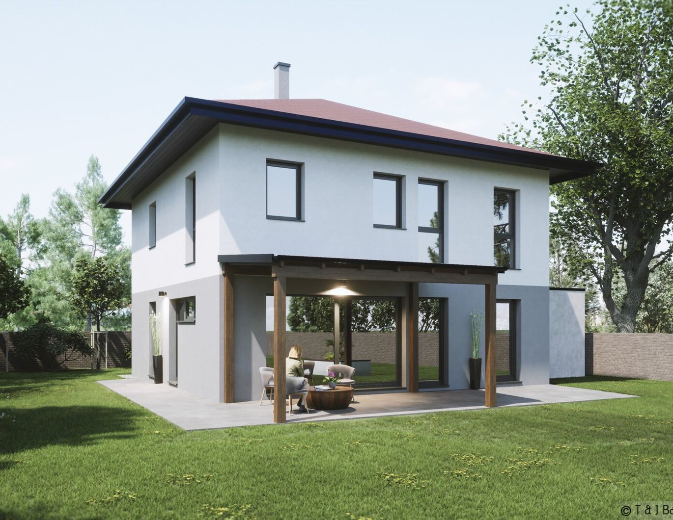 Erlebe Luxus: NEUBAU Einfamilienhaus in 9751 Sachsenburg, 5 Zimmer, 139 m², Terrasse, Stellplatz, Carport, 2 WCs, 2 Bäder, SCHLÜSSELFERTIG!!!