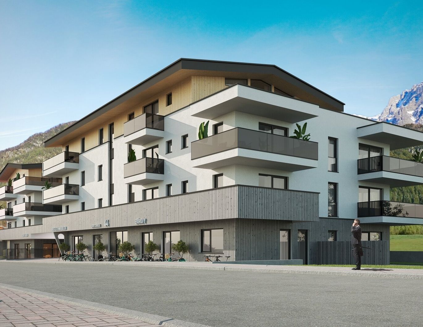 Projekt Dorfkristall: Moderne 3-Zimmer Wohnungen in zentraler Lage