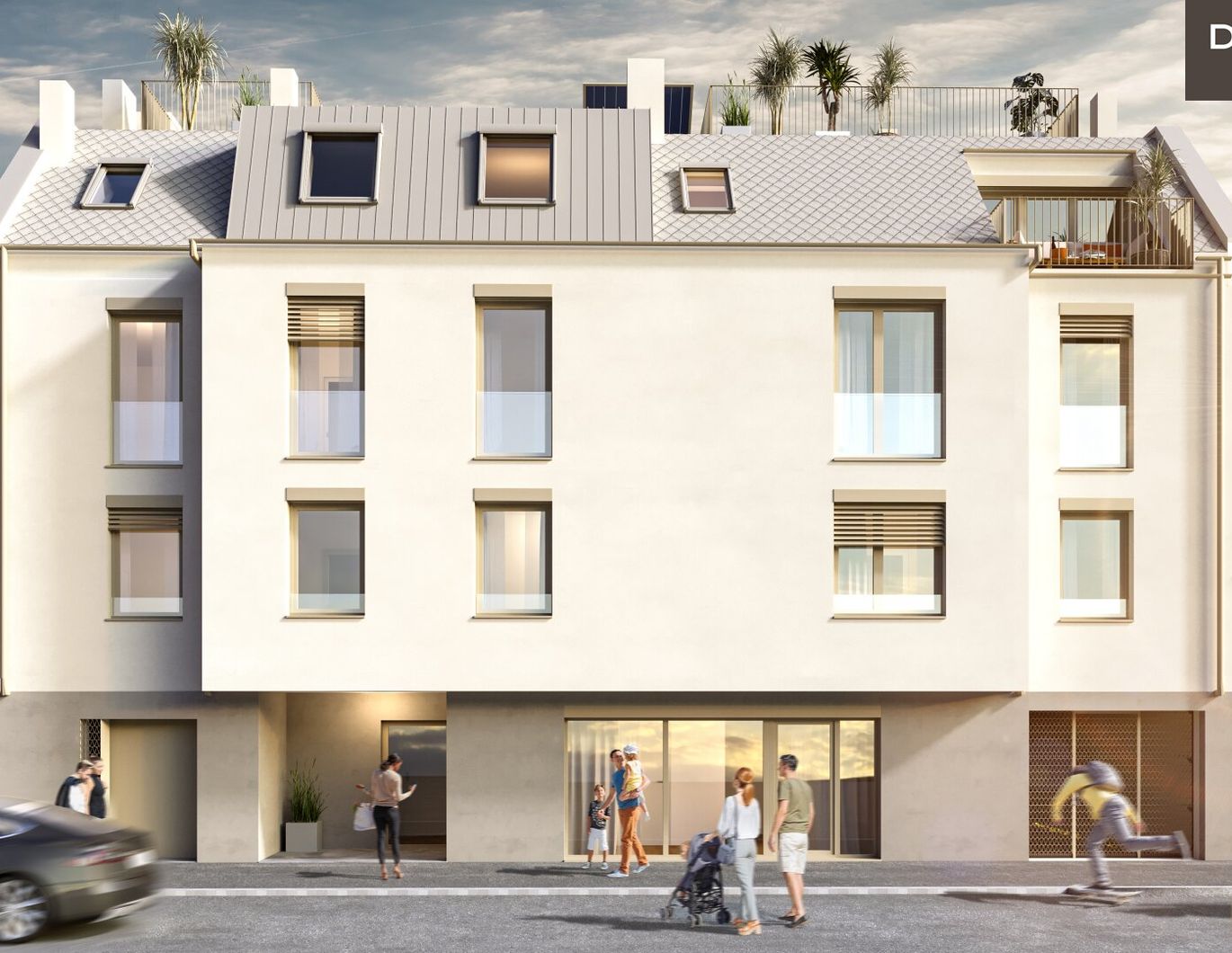 ANLEGERPREIS | DACHTERRASSENWOHNUNG | 3-ZIMMER | QUALITATIVER NEUBAU | SCHLÜSSELFERTIG