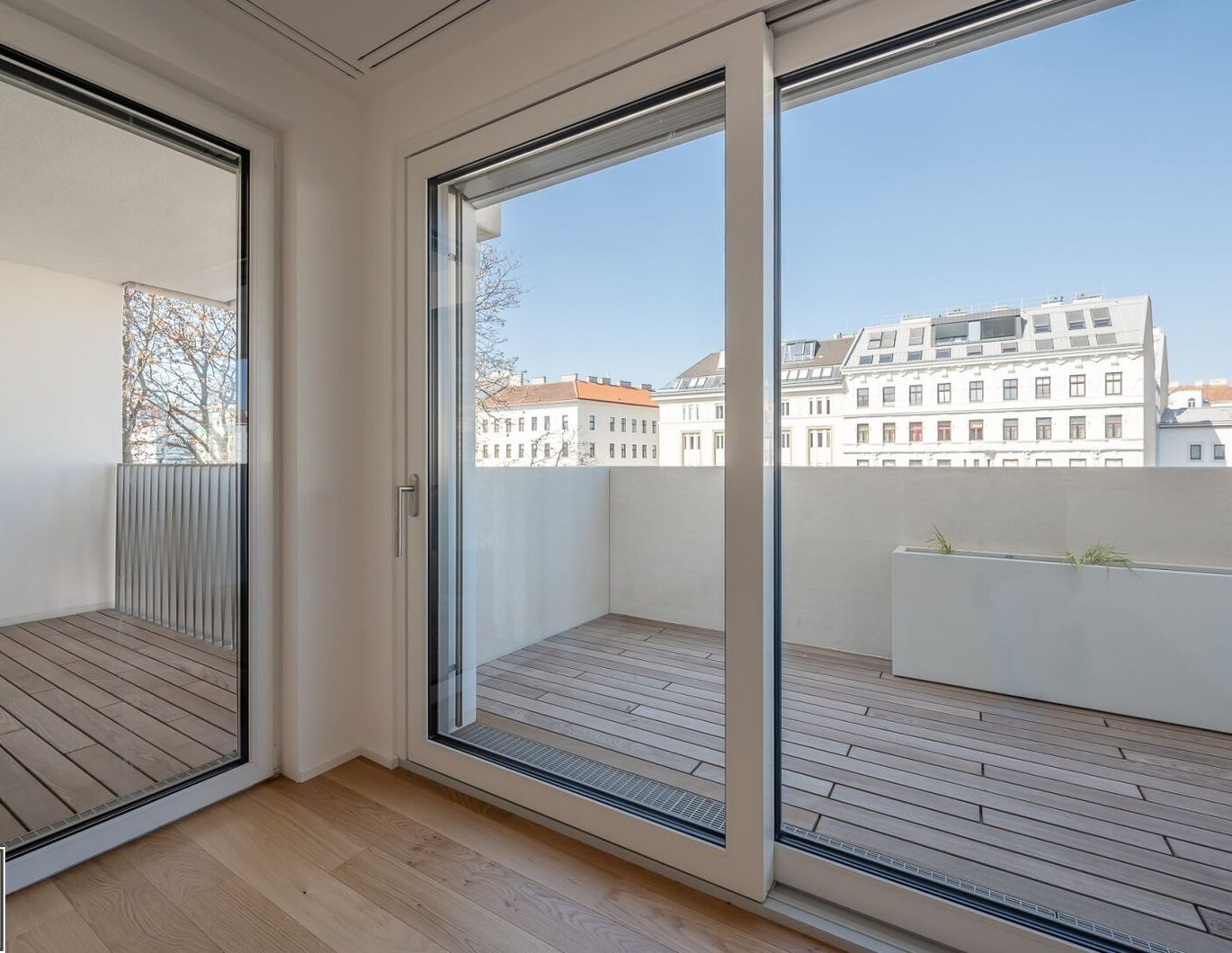 Entzückende 2 Zimmer Neubauwohnung mit Balkon & Wienfluss-Blick im 6. Stock - ab Mai 2026!