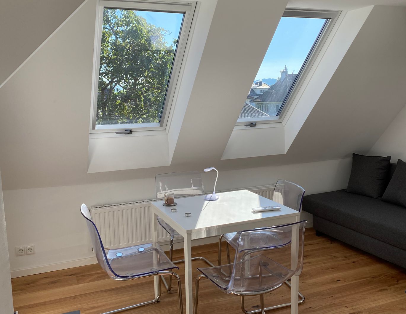 Dachwohnung zwischen See und Berg