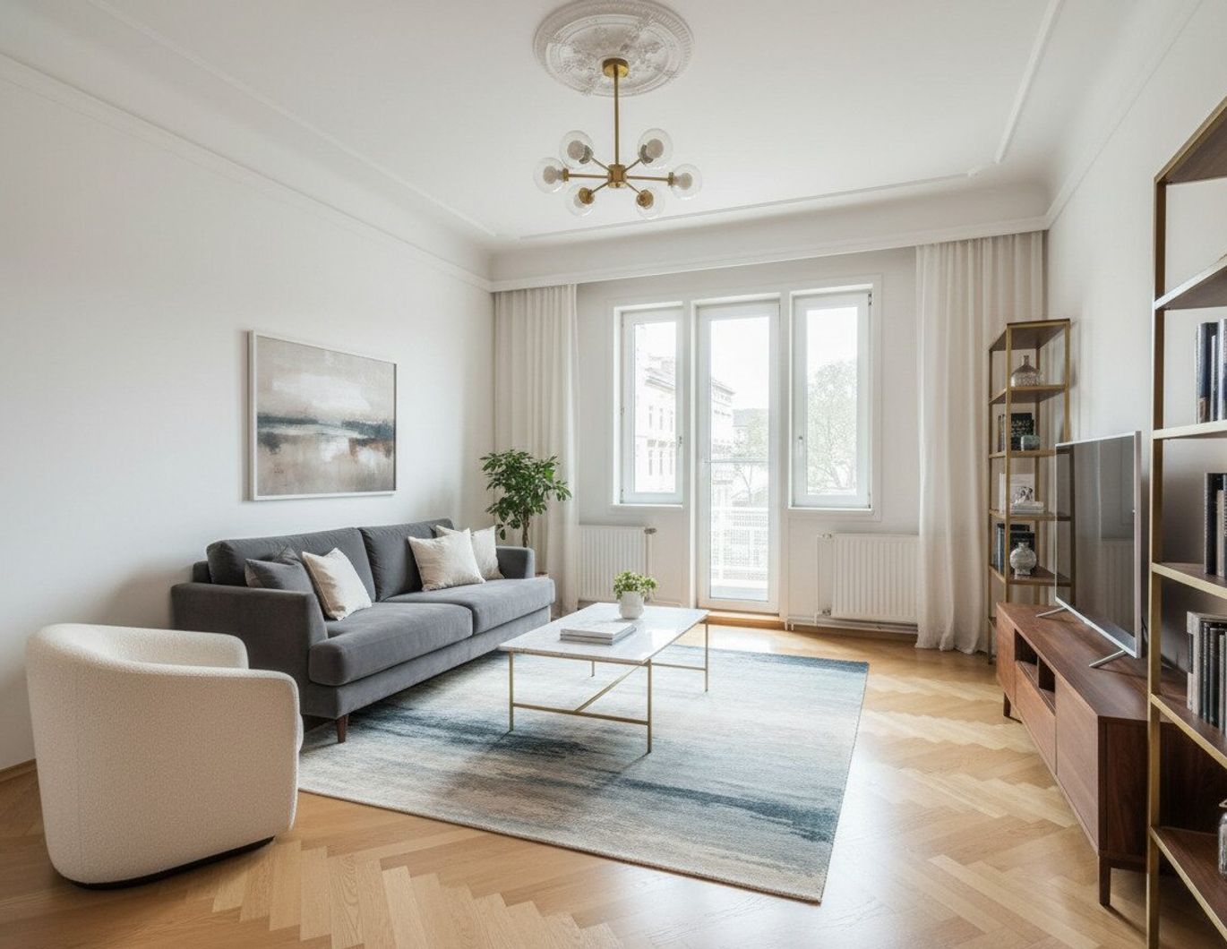 Exklusive Citywohnung mit Loggia - urbanes Wohnen auf hohem Niveau