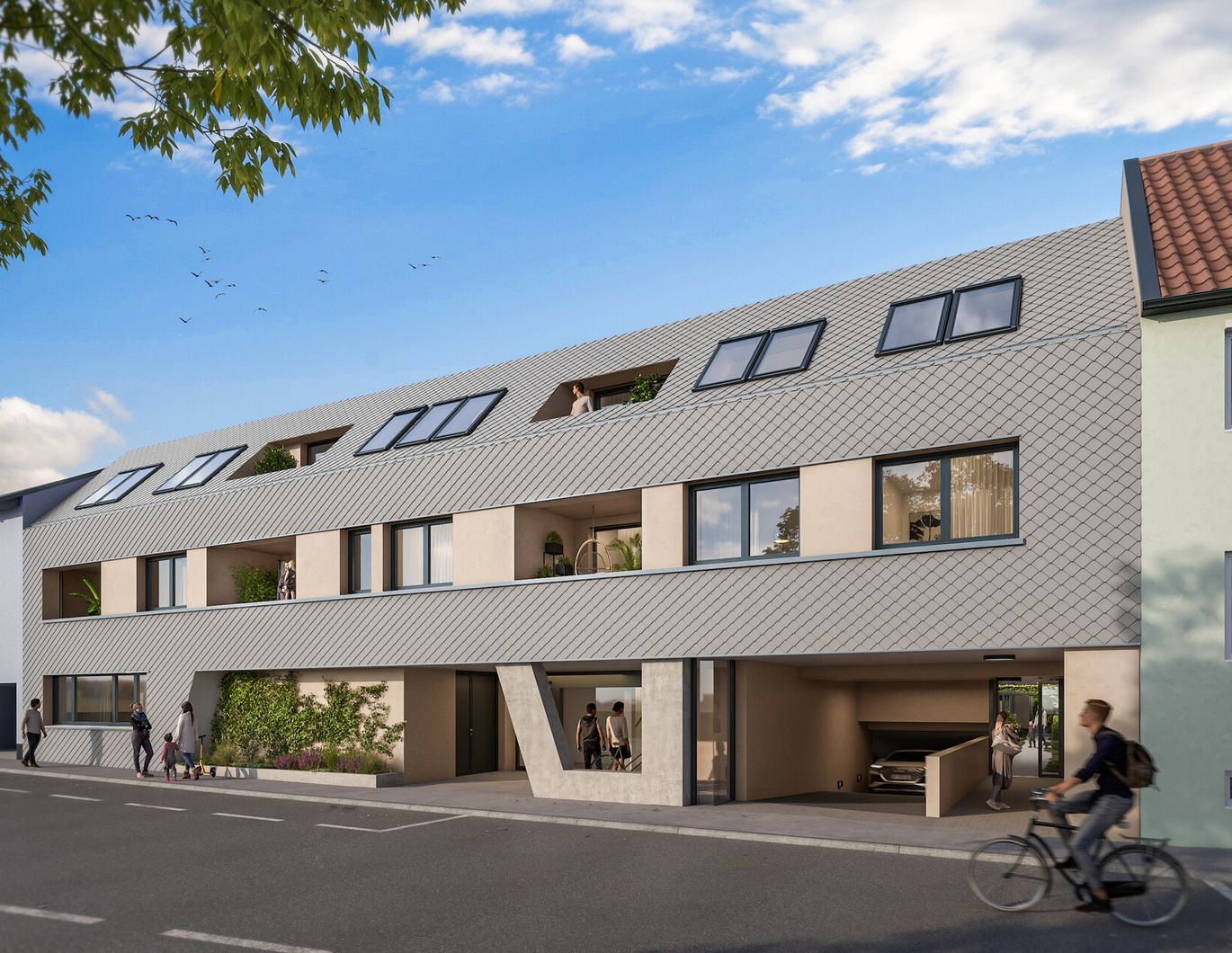 Dachgeschoß: 3 Zimmer-Balkonwohnung, nachhaltiges Energiesystem - provisionsfrei zu kaufen in 1230 Wien