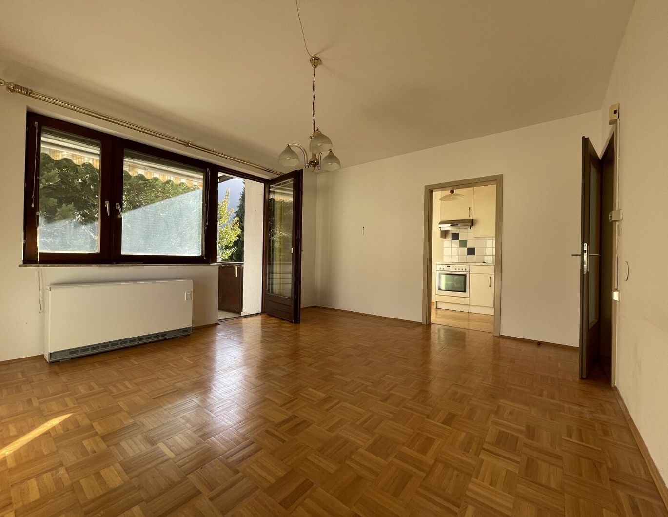 Eigentumswohnung mit großem überdachtem Balkon in Südwestlage