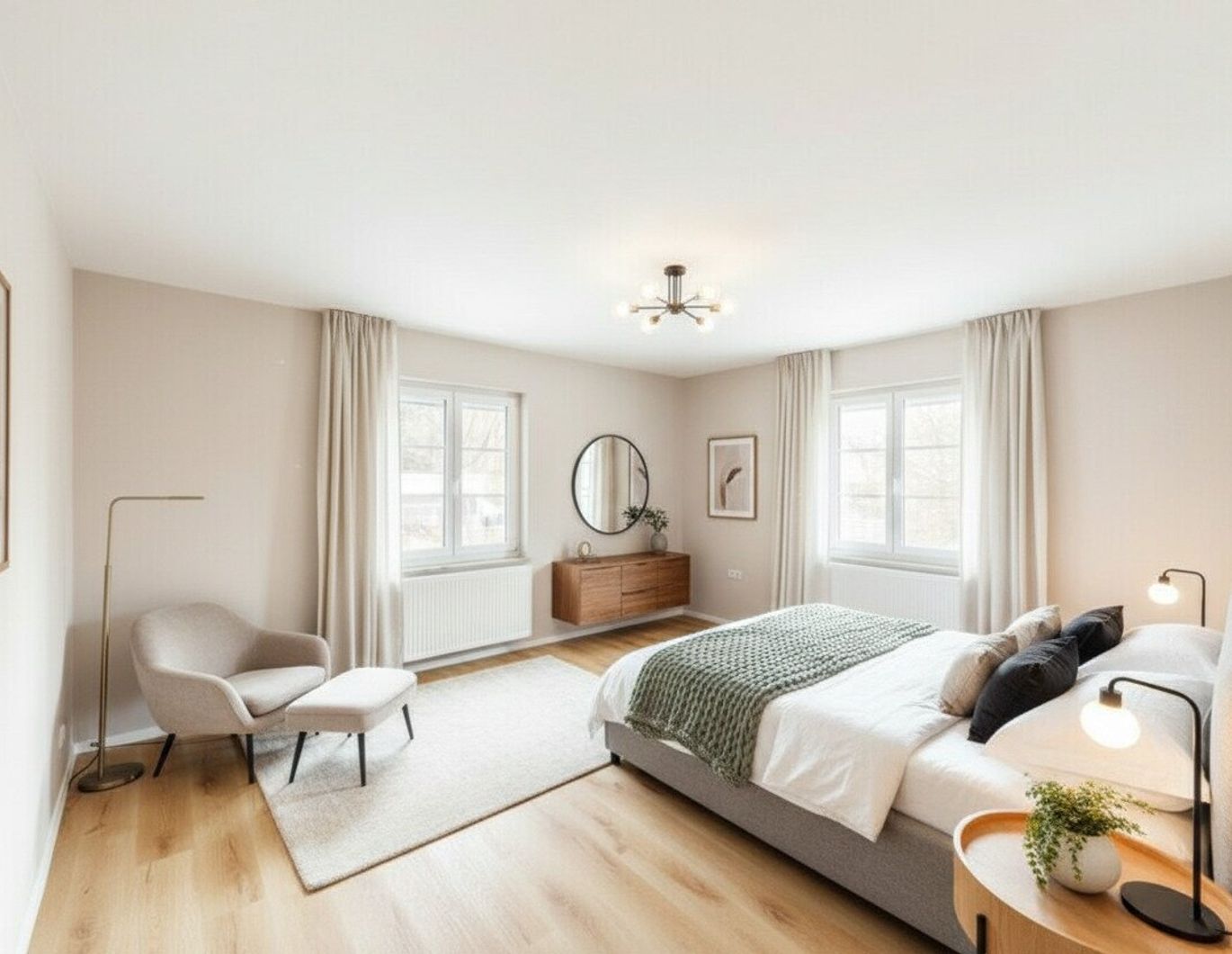 Frisch renoviert, grün gelegen - 3-Zimmer-Wohnung in Toplage von Bärnbach