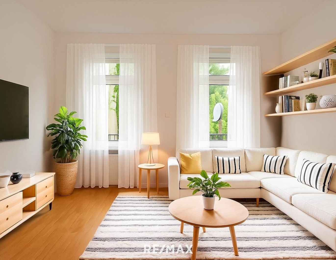 Charmante 1-Zimmer-Altbauwohnung mit Balkon in Hofruhelage