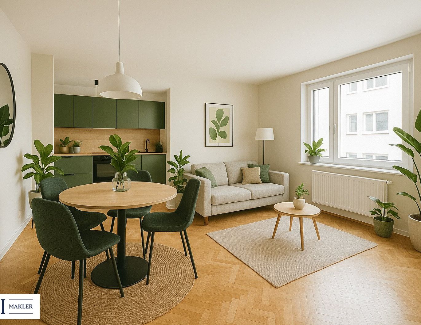 2-Zimmer-Wohnung - zentral & charmant
