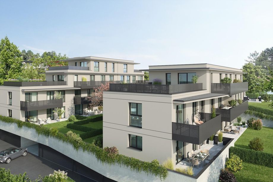 BAUSTARTAKTION: -8,5%! Stilvolles Wohnen in Toplage mit individuellem Panorama Pur!