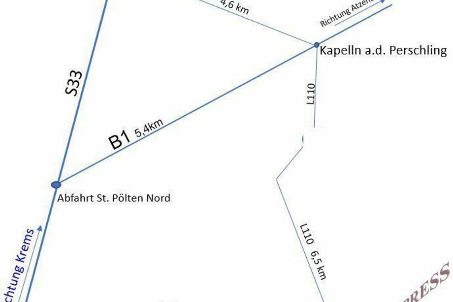 Nahe Böheimkirchen Freiflächen für einzelne Autos, Boote , Wohnwägen Nähe St Pölten / Nord