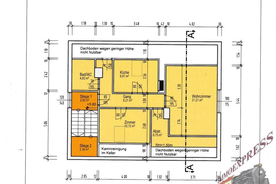 PROVISIONSFREI Dachgeschoßwohnung für Singles - Paare oder Anleger in Wels /Pernau zu verkaufen PROVISIONSFREI