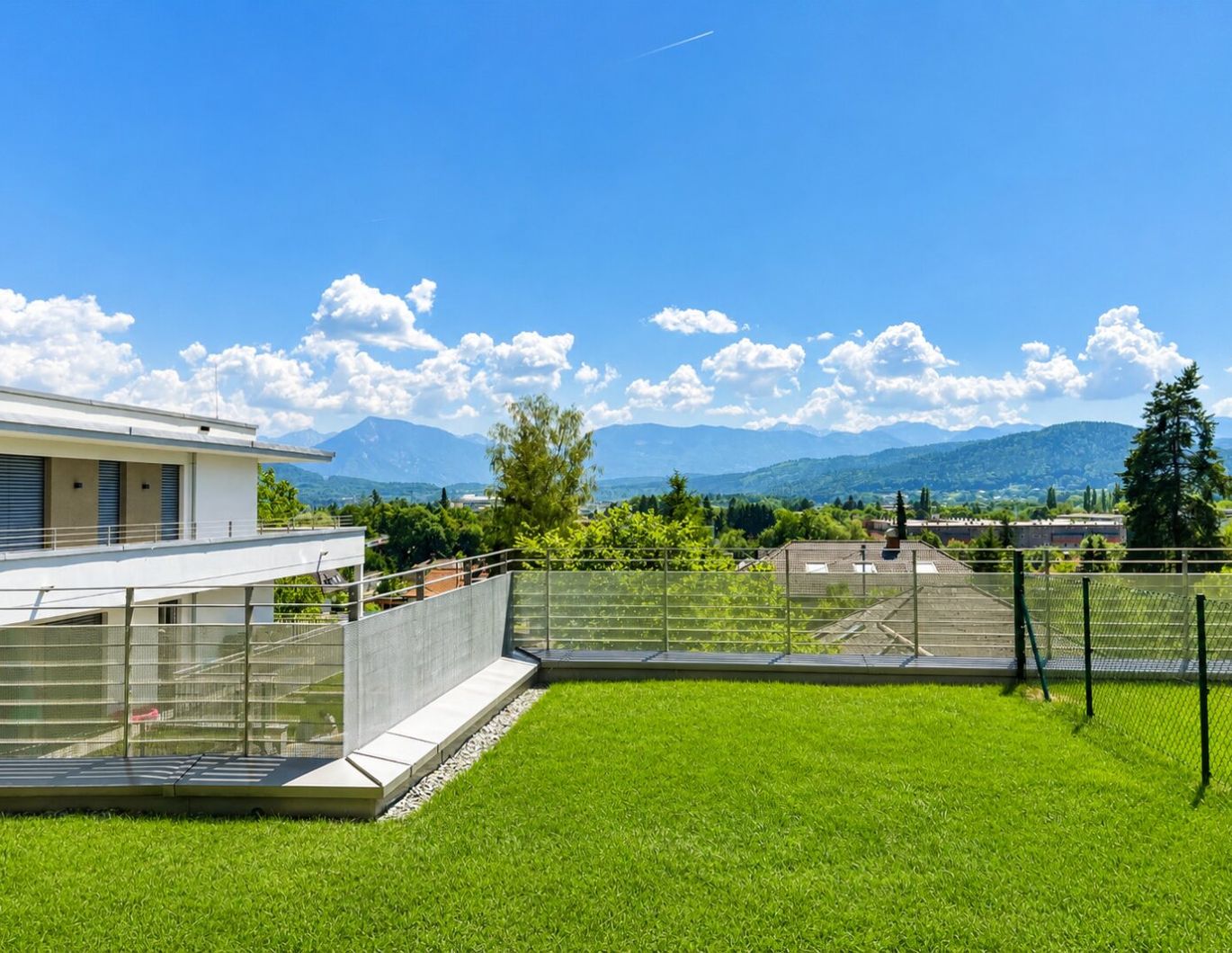 Wohnen über den Dächern Klagenfurts - Exklusive 2-Zimmer-Gartenwohnung im Wohnprojekt "The Hills" | Erstbezug am Kreuzbergl