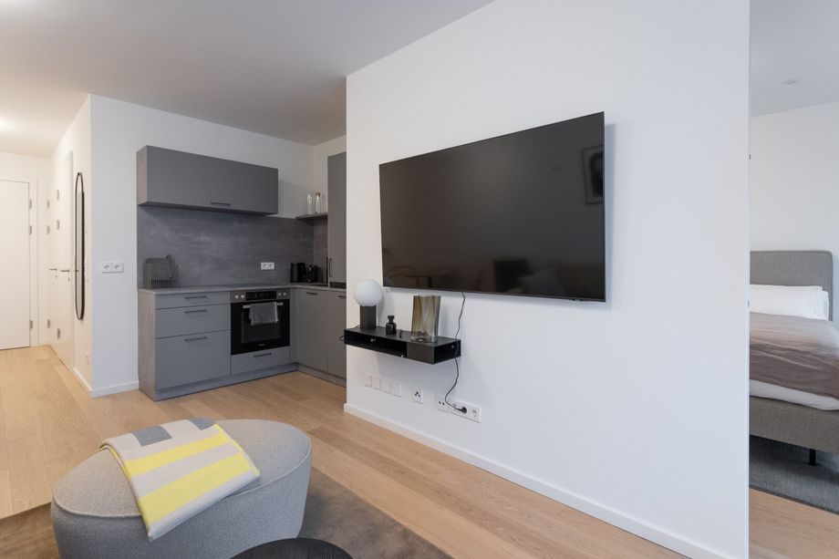Ideal für Anleger! Exklusiver, voll möblierter Neubau mit Loggia am Donaukanal!
