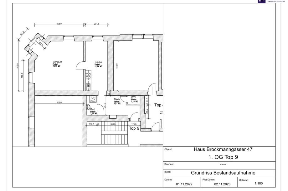 DAS Schmuckstück des Hauses - Schicke ca. 50m² Wohnung in GRAZER BESTLAGE!