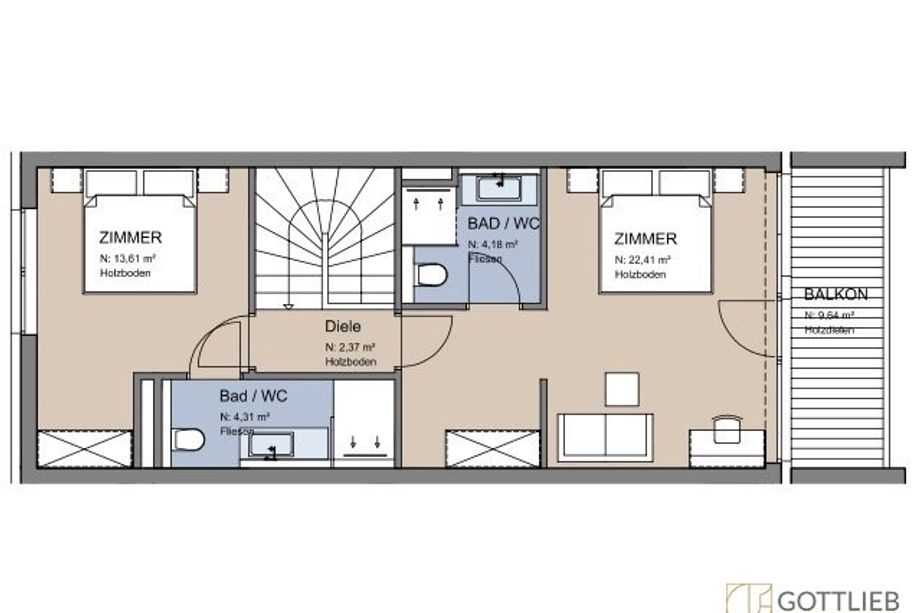 Bestlage Pinzgau mit ca. 6% Rendite! Sieben Apartments mit Terrassen, Balkonen und beheiztem Aussenpool