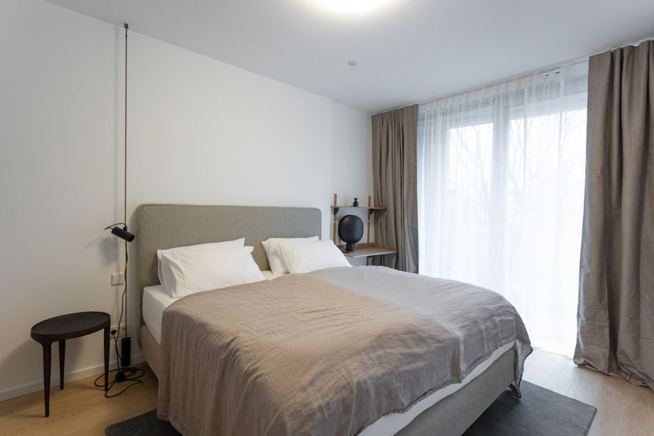 Ideal für Anleger! Exklusiver, voll möblierter Neubau mit Loggia am Donaukanal!