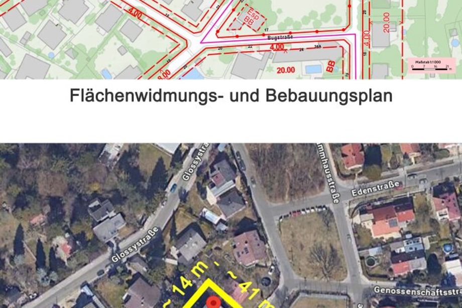 Rarität! Liegenschaft mit renovierungsbedürftigem Haus in Traumlage am Wolfersberg