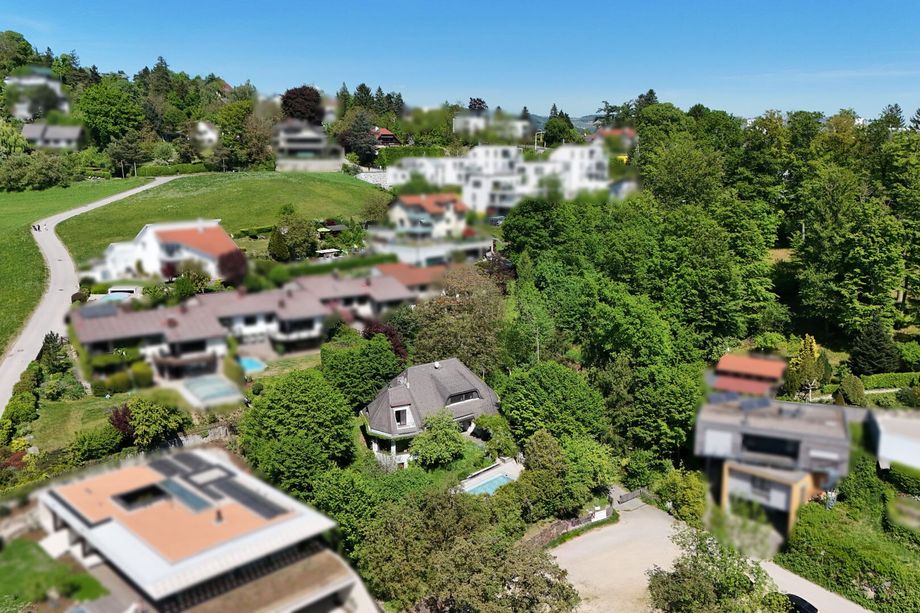 TRAUMLAGE PÖSTLINGBERG - Mitten im Grünen mit Fernblick und doch zentral - Villa mit Charakter & Charme