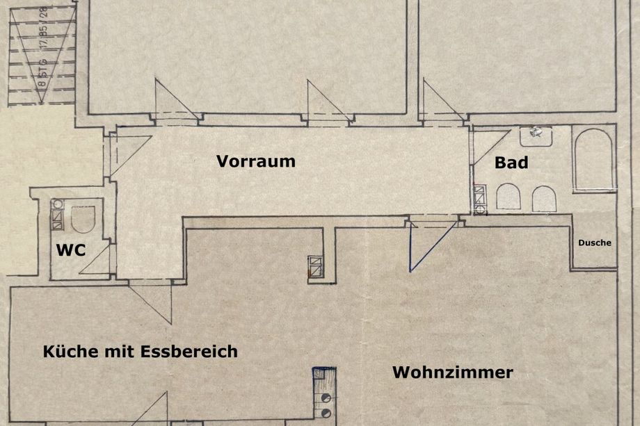 Großzügige, offen gestaltete Wohnung im obersten Stockwerk - bis zu 5 Zimmer möglich!
