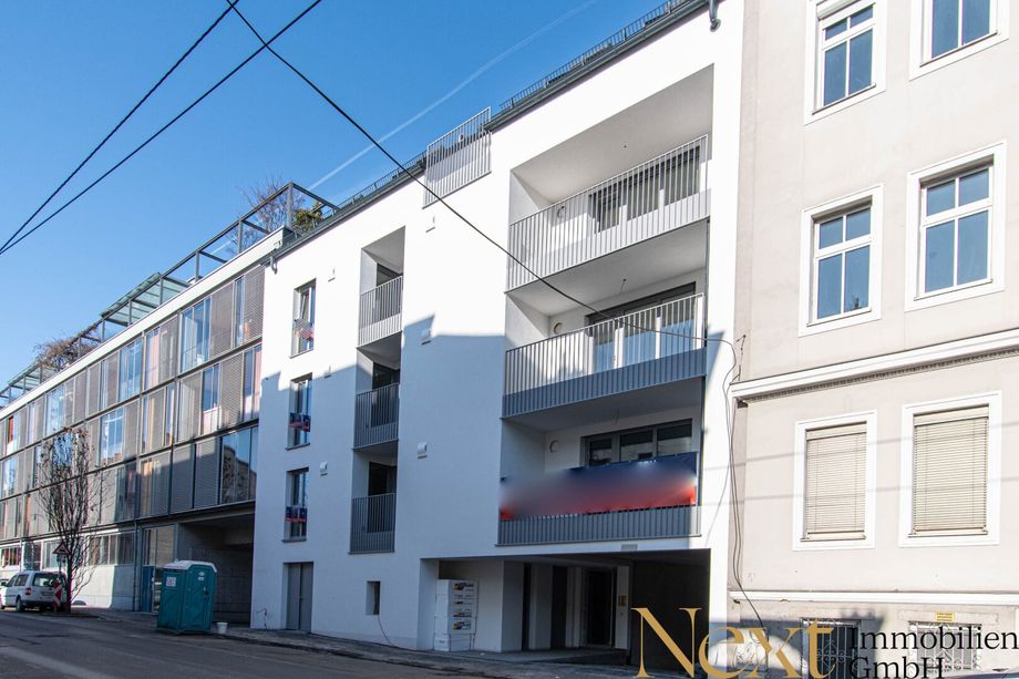 NEUBAU! Ideale 2-Zimmer-Starterwohnung mit Loggia in Urfahr-Zentrum zu verkaufen!