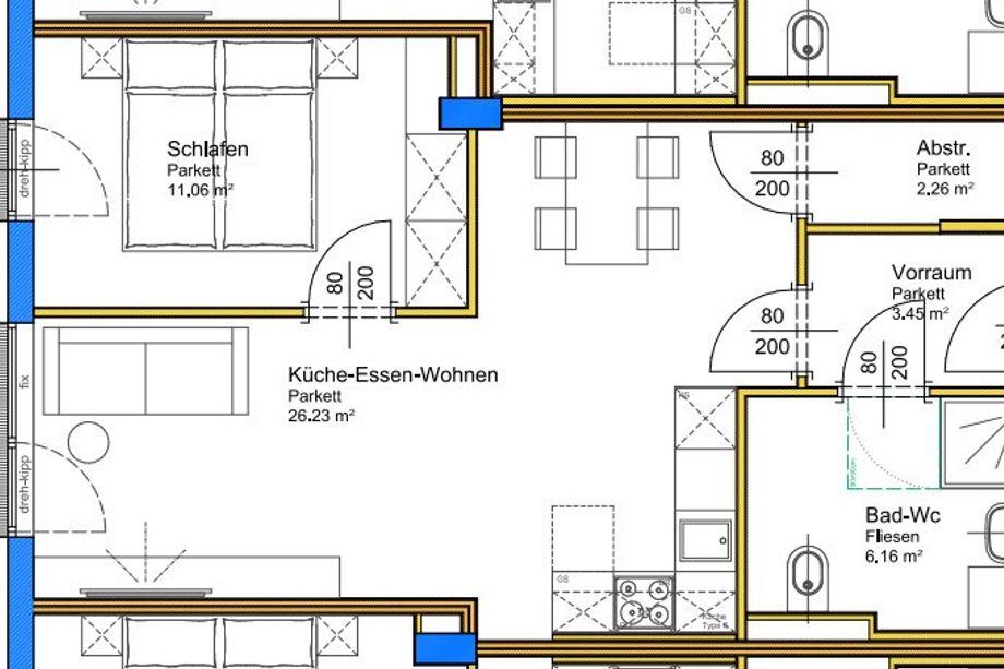 NEUBAU - ERSTBEZUG - Top 2 - Wunderschöne 2 Zimmerwohnung mit kleinem Garten, Terrasse und einem eigenen Tiefgaragenplatz
