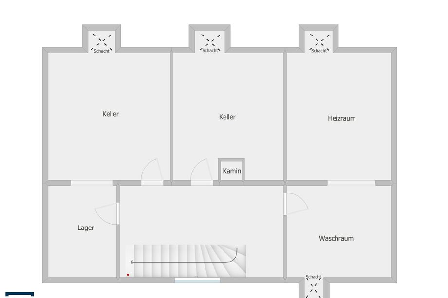 AIGEN NÄHE IGNAZ-RIEDER-KAI: Reiheneckhaus mit Terrasse, Garten und Garage