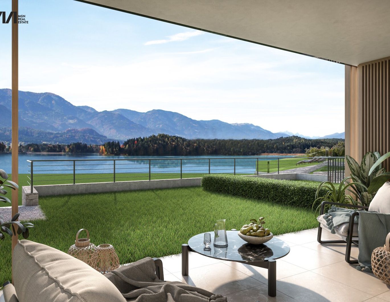 Anlagehit mit Garantierten Mieterträgen - Exklusive Terrassenwohnung mit himmlischem See- und Bergblick