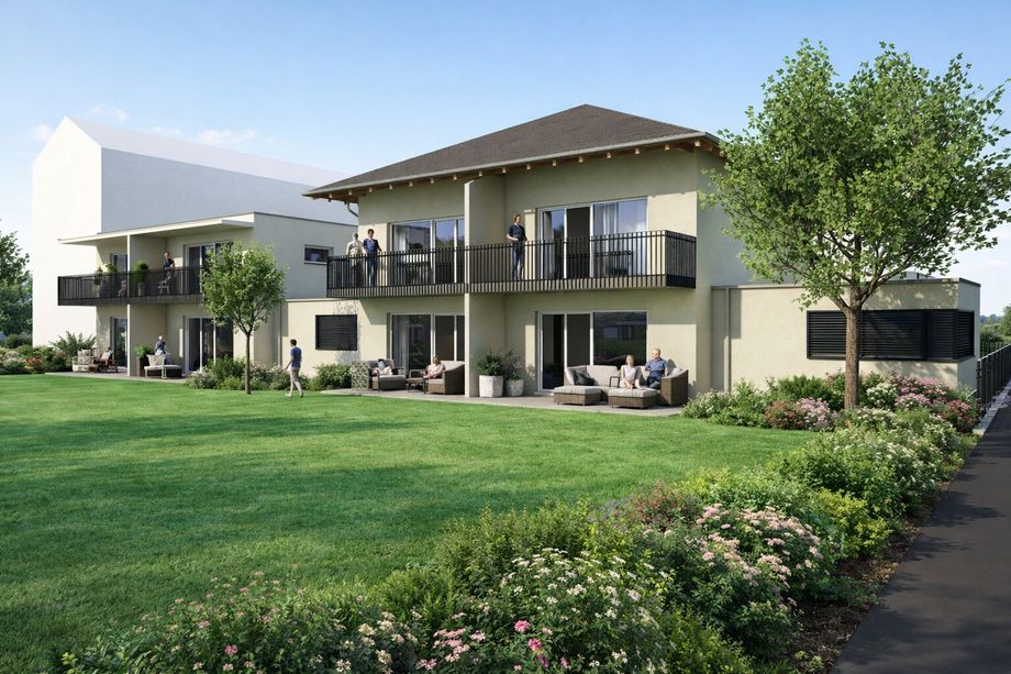 NEUBAU Kleinwohnanlage mit 2 Häusern und 8 Wohnungen in Waidmannsdorf - Schubertstraße / ERSTBEZUG