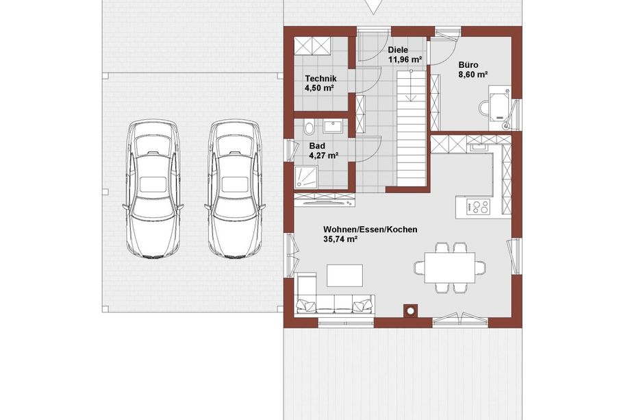 Schlüsselfertiges Traumhaus inkl. Küche in Klagenfurter Bestlage I Vorstadtleben Hörtendorf