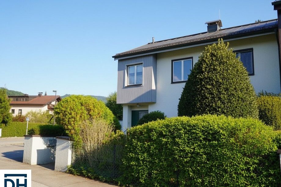 AIGEN NÄHE IGNAZ-RIEDER-KAI: Reiheneckhaus mit Terrasse, Garten und Garage