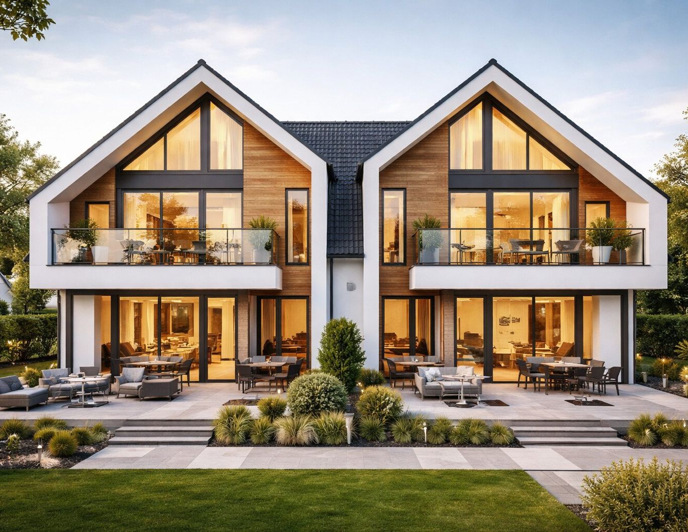 Bestlage Leopoldskron: Teilbares Grundstück mit Doppelhaus-Projektstudie